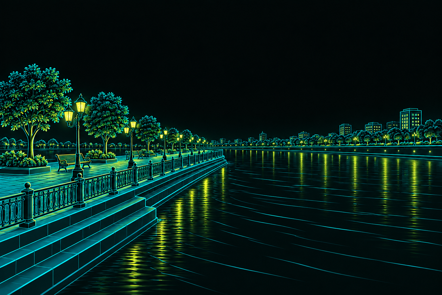 Lucknow Gomti riverfront